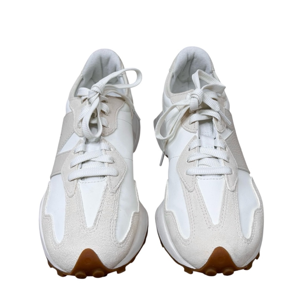 New Balance 327 Women’s Cream and White Sneakers